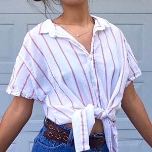 Striped Button Down